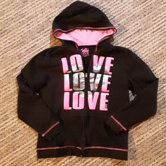 Justice Other - 🎉Flash sale $7** Justice girls 20 black hoodie